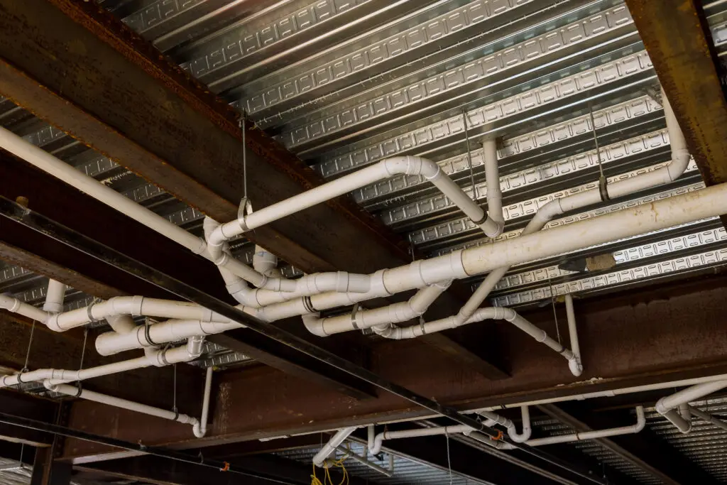 sewage disposal is required before an upper rough plumbing inspection will be conducted on new construction.